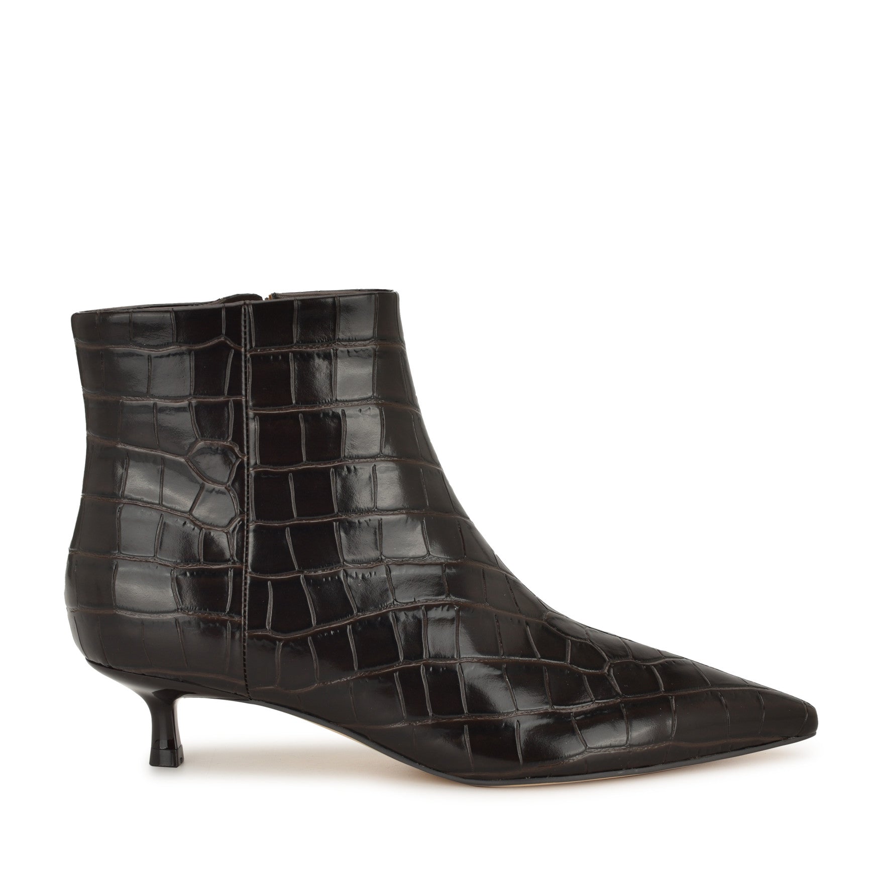 Turrel Kitten Heel Ankle Booties