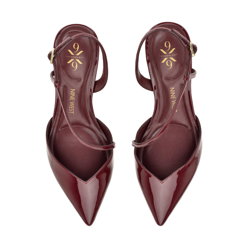 Kamon 9x9 Slingback Pumps