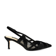 Ellite Kitten Heel Slingback Pumps