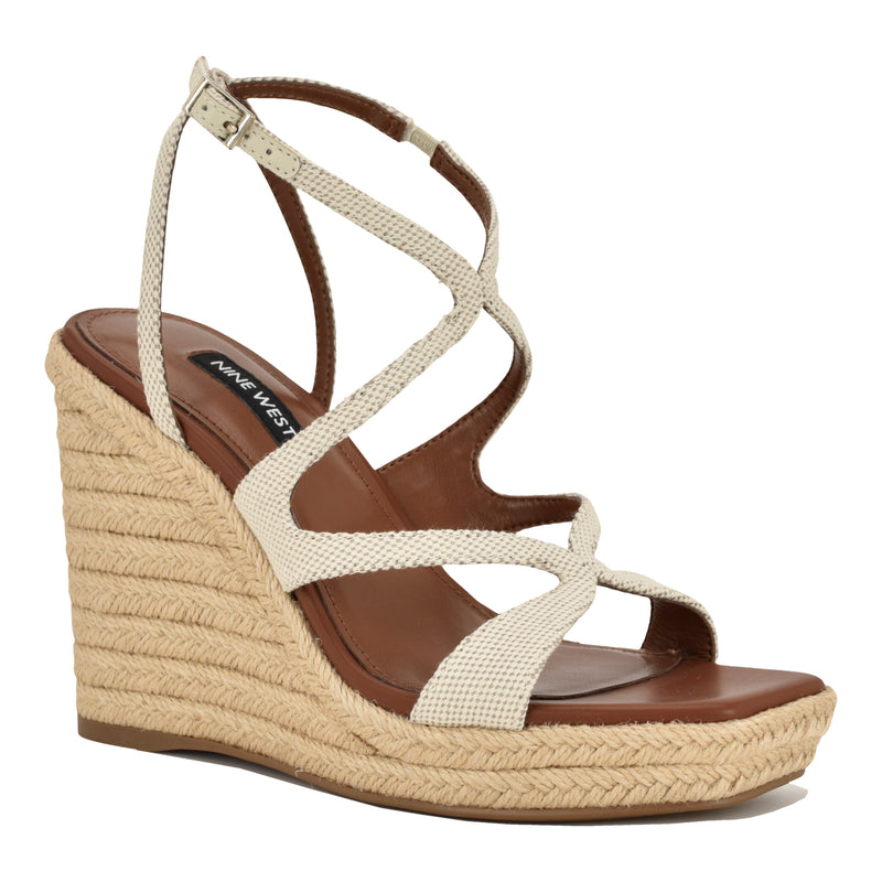 Adriane Strappy Wedge Sandals