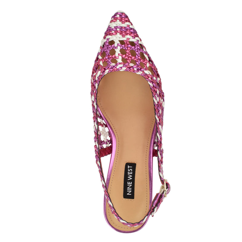 Madalene Woven Slingbacks