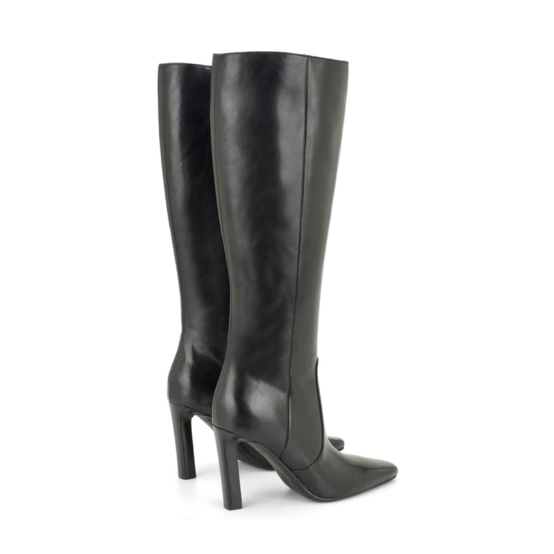 Hover Knee High Leather Boots