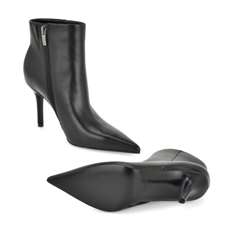Galz Leather Ankle Booties