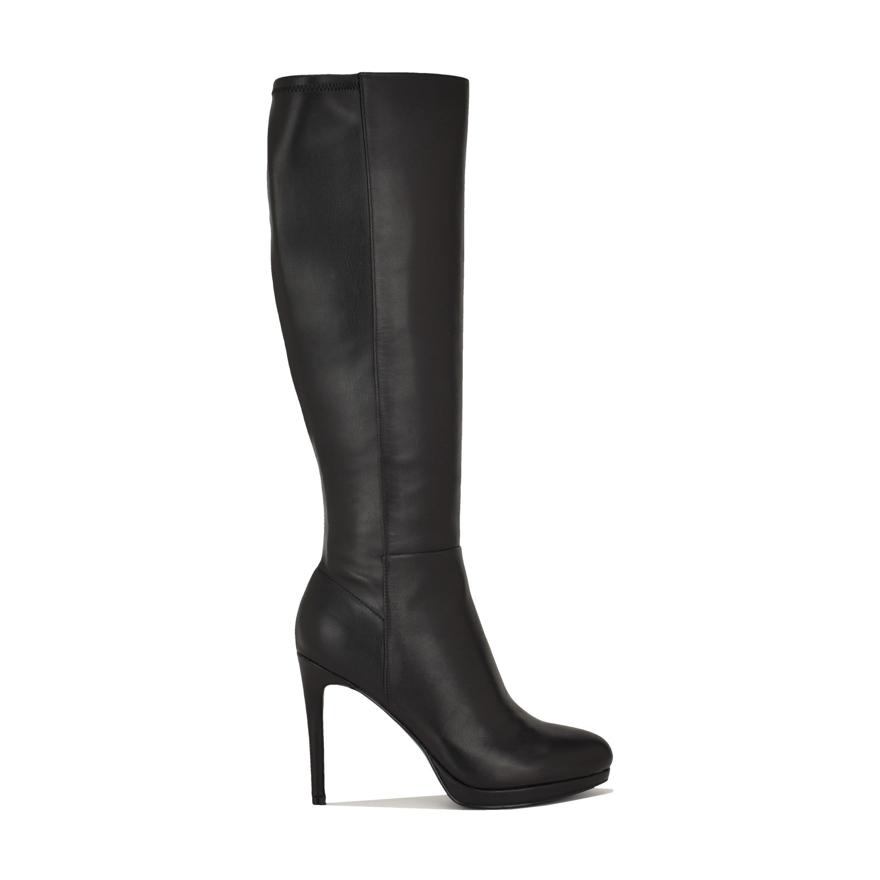Quizme Platform Leather Boots