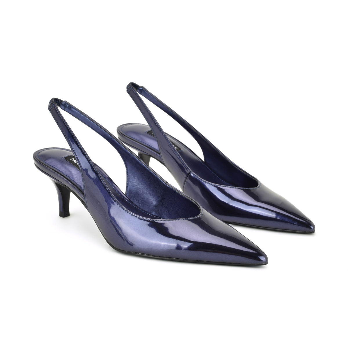 Cassy Kitten Heel Slingback Pumps