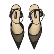 Gullia Mesh Ankle Strap Pumps