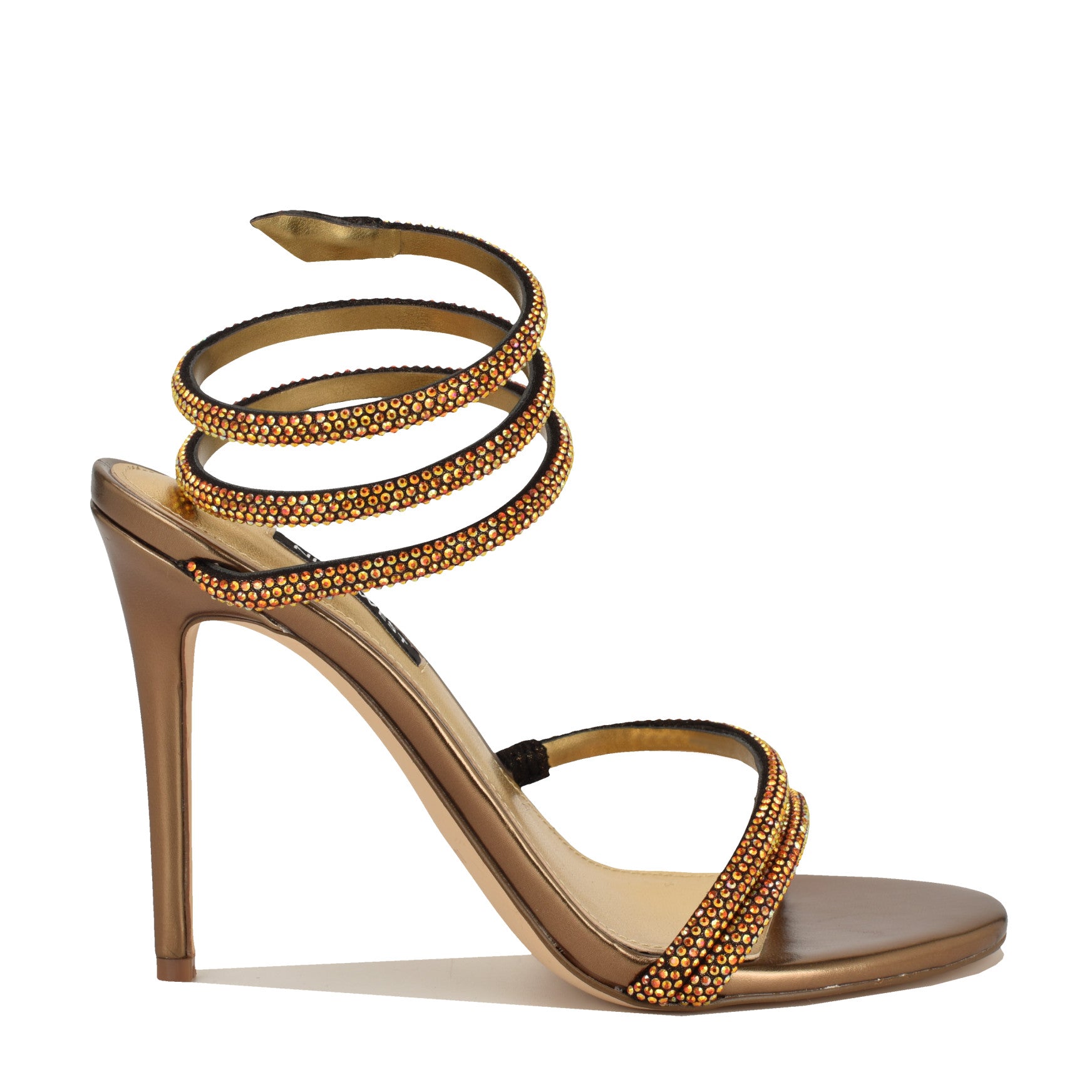 Maskil Ankle Wrap Heeled Sandals