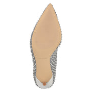 Freshe Rhinestone Mesh Pumps