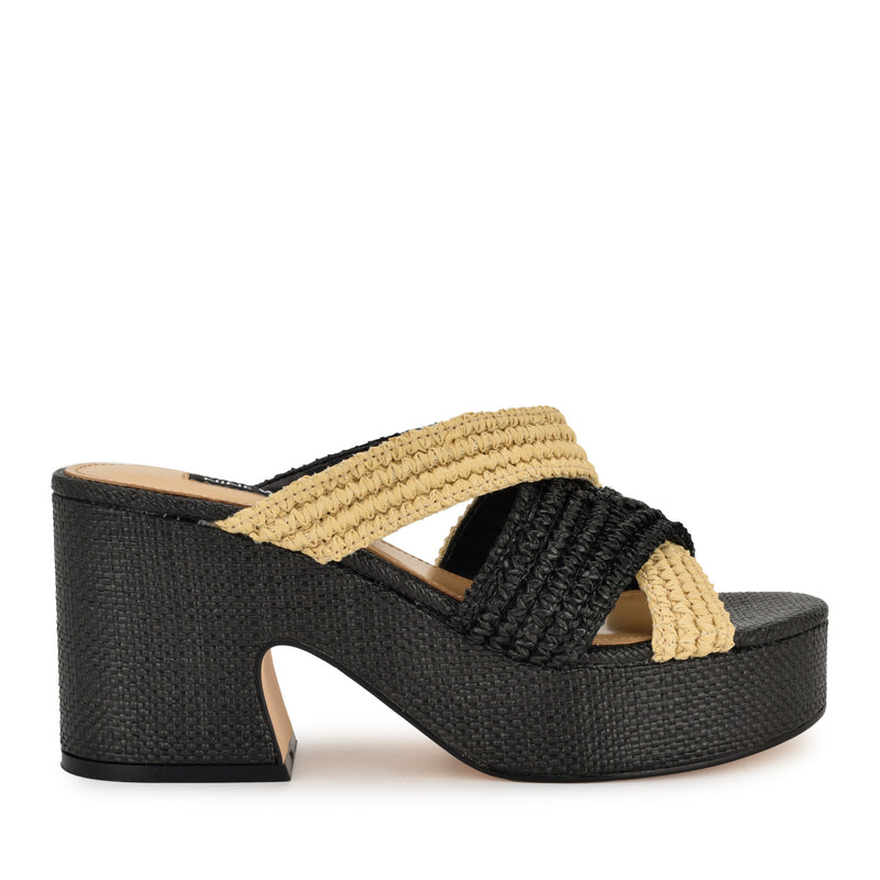Bemay Platform Slide Sandals
