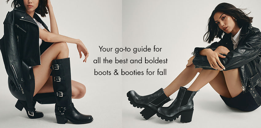 Your go-to guide for all best and boldest boots & booties for fall