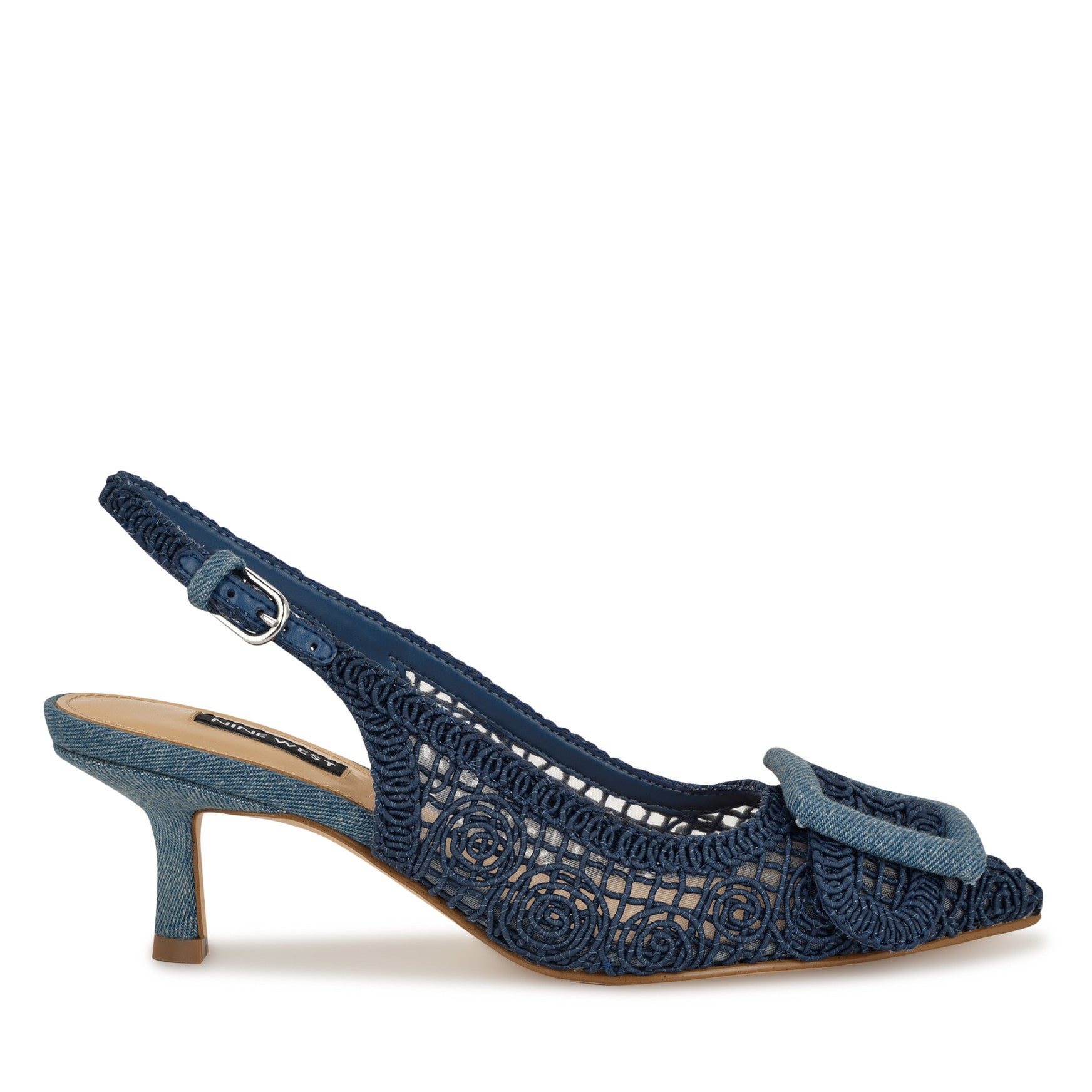 Nolla Woven Slingback Pumps