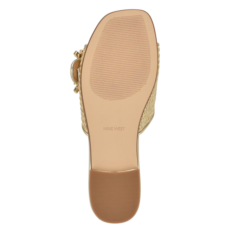 Laniey Flat Slide Sandals