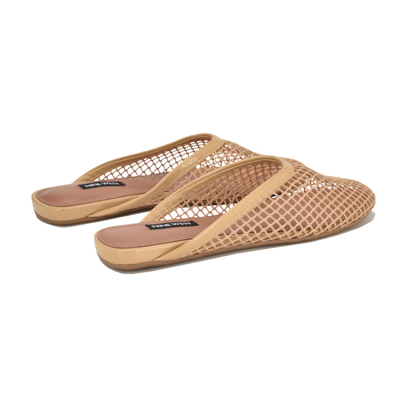 Daniela Flat Mesh Mules