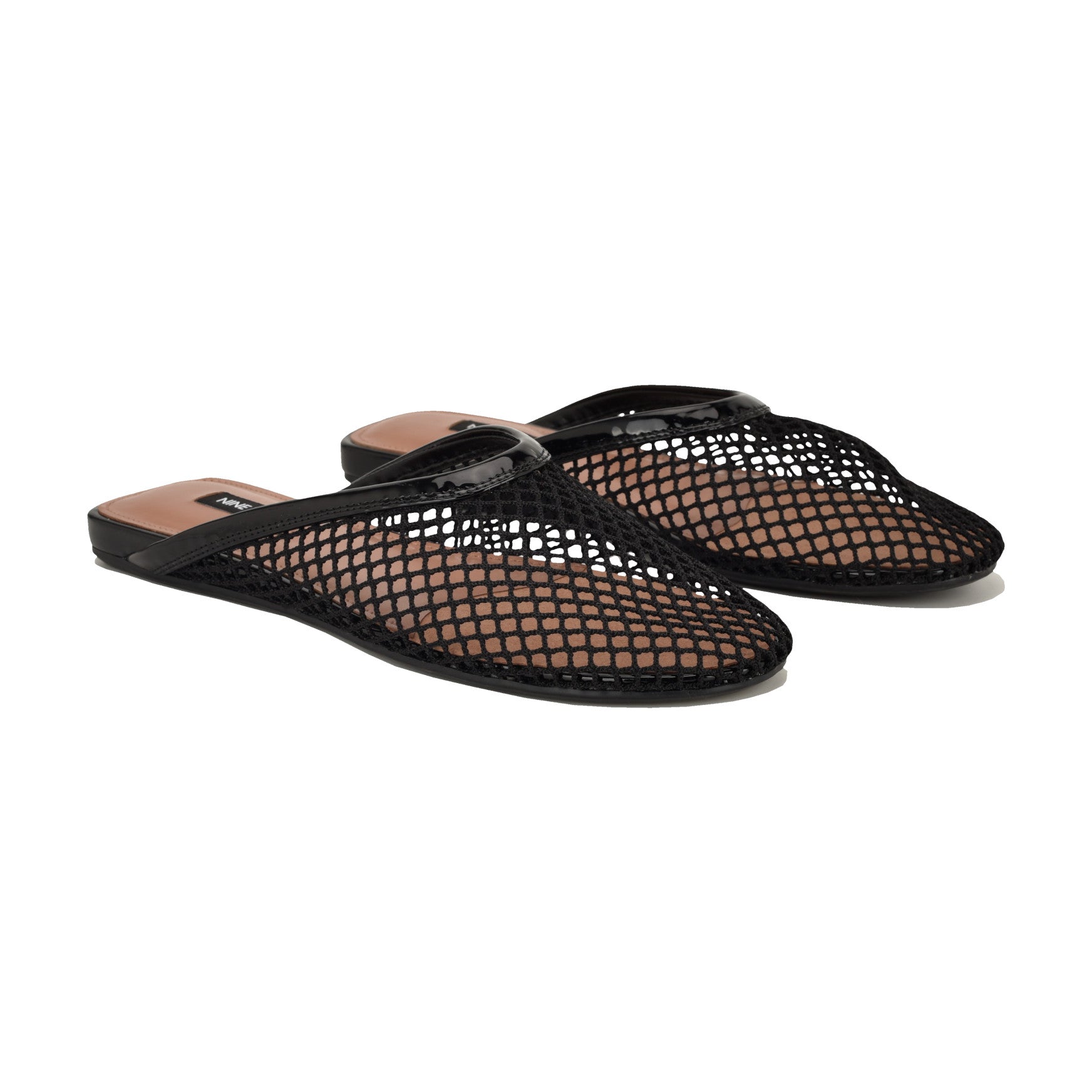 Daniela Flat Mesh Mules