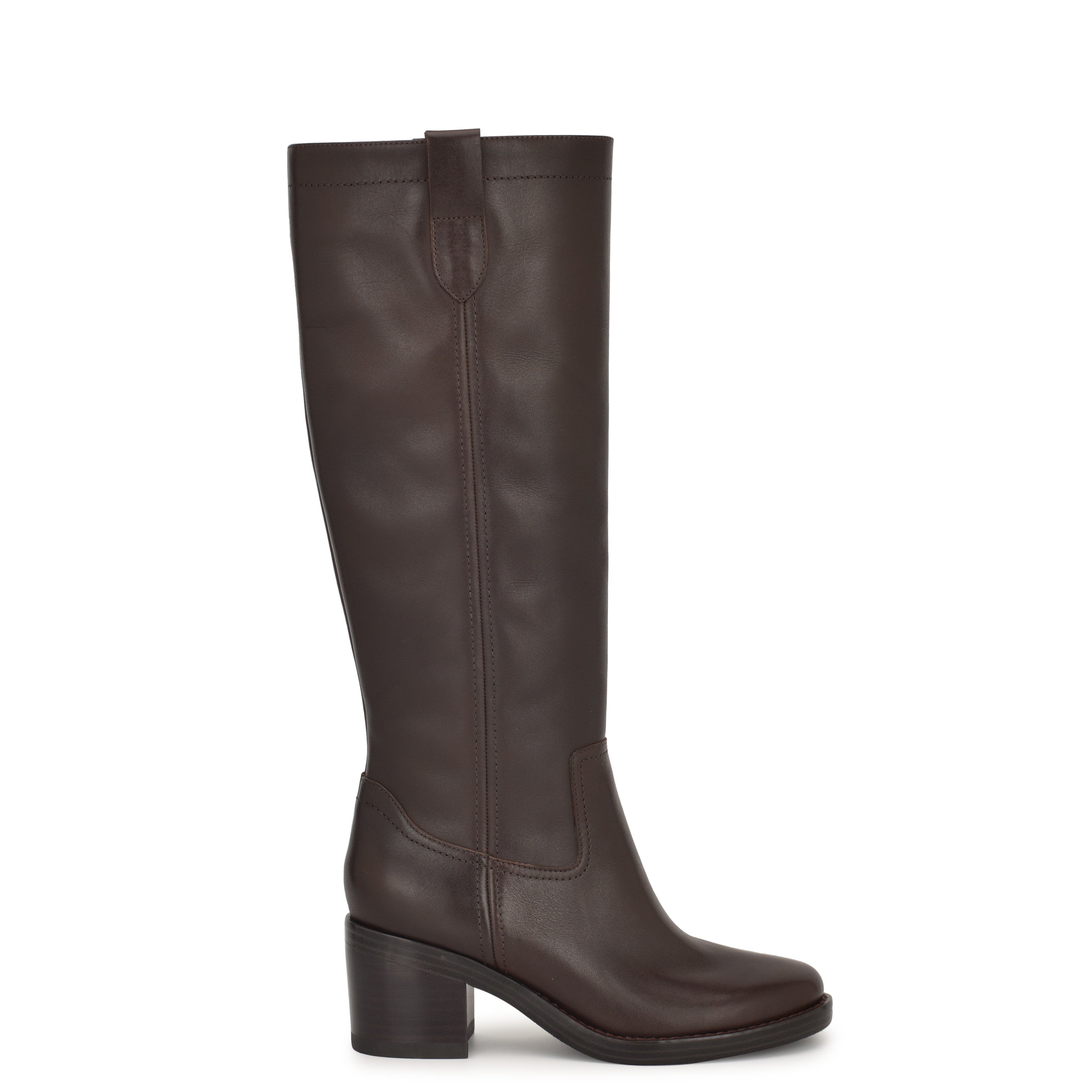 Hecee Block Heel Tailored Boots