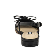 Grean Pointy Toe Slip-On Dress Flats