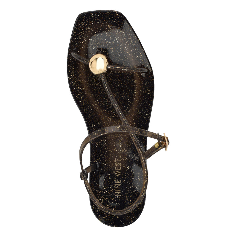 Shells Flat Jelly Sandals