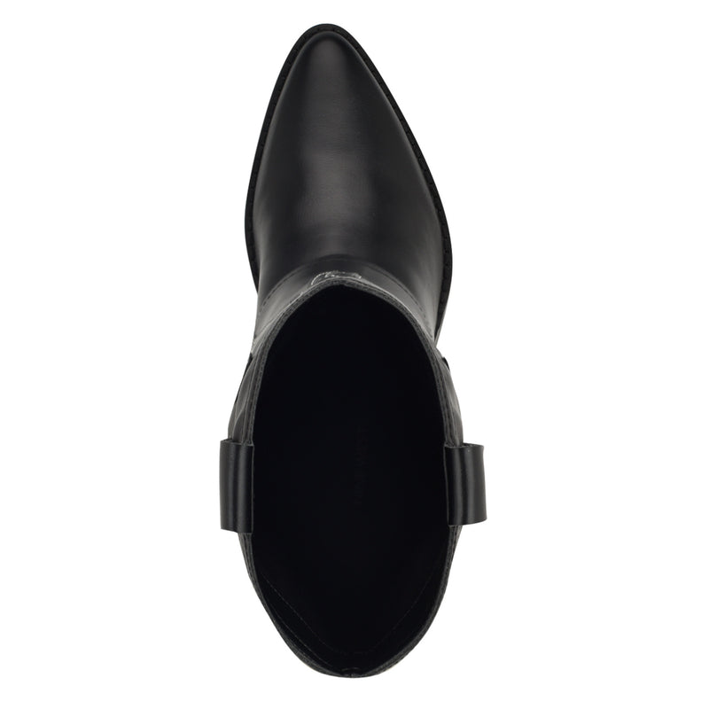 Ringer Detailed Western Boots