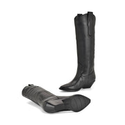 Asken Leather Western Boots