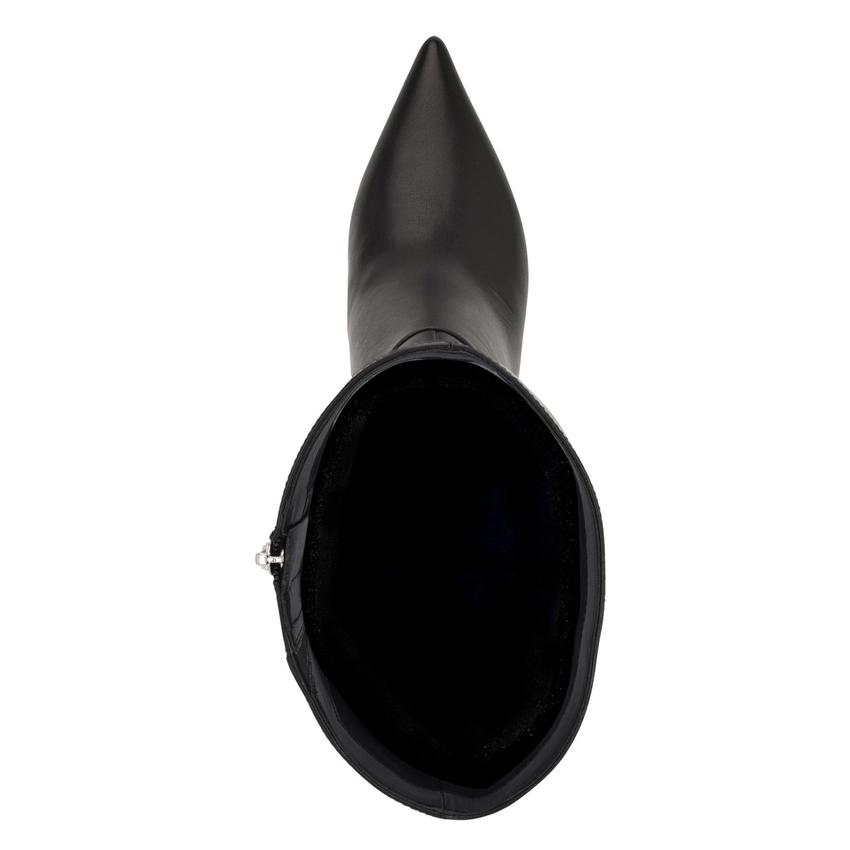 Somas Kitten Heel Knee High Leather Boots