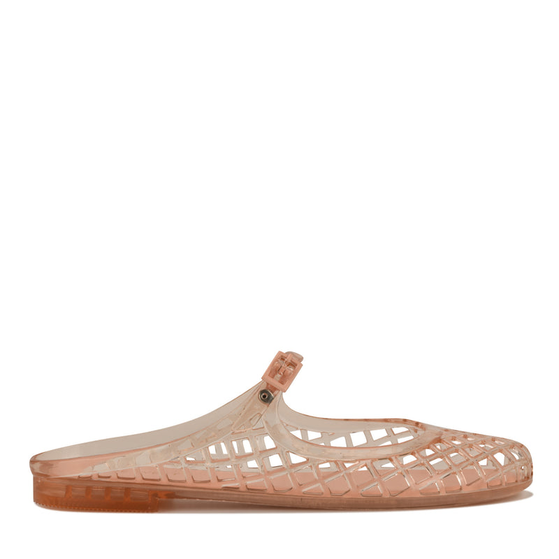 Yunny Jelly Mule Flats
