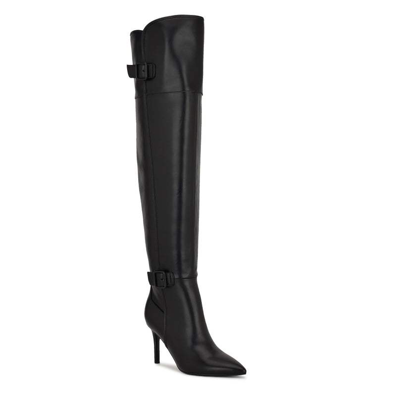 Flye Over the Knee Heeled Boots