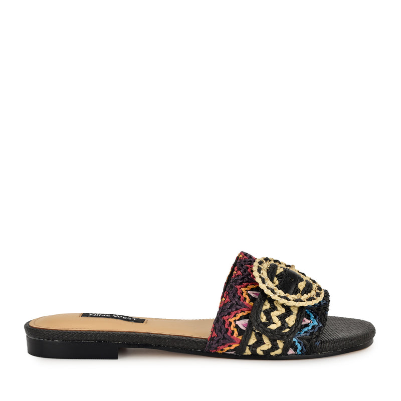 Hohana Flat Slide Sandals