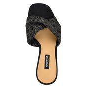 Nikhil Twist Wedge Sandals