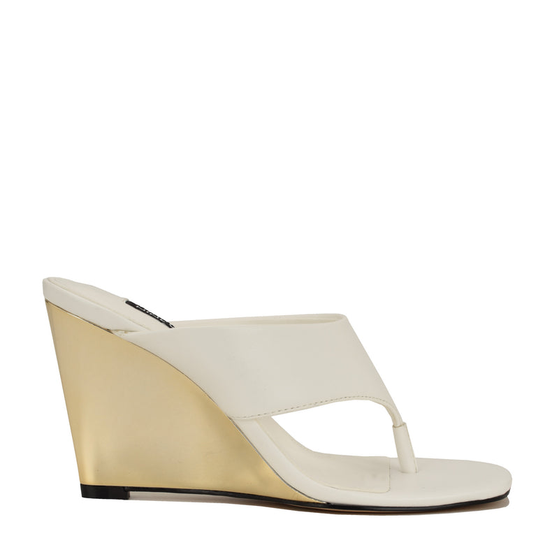 Presa Wedge Thong Sandals
