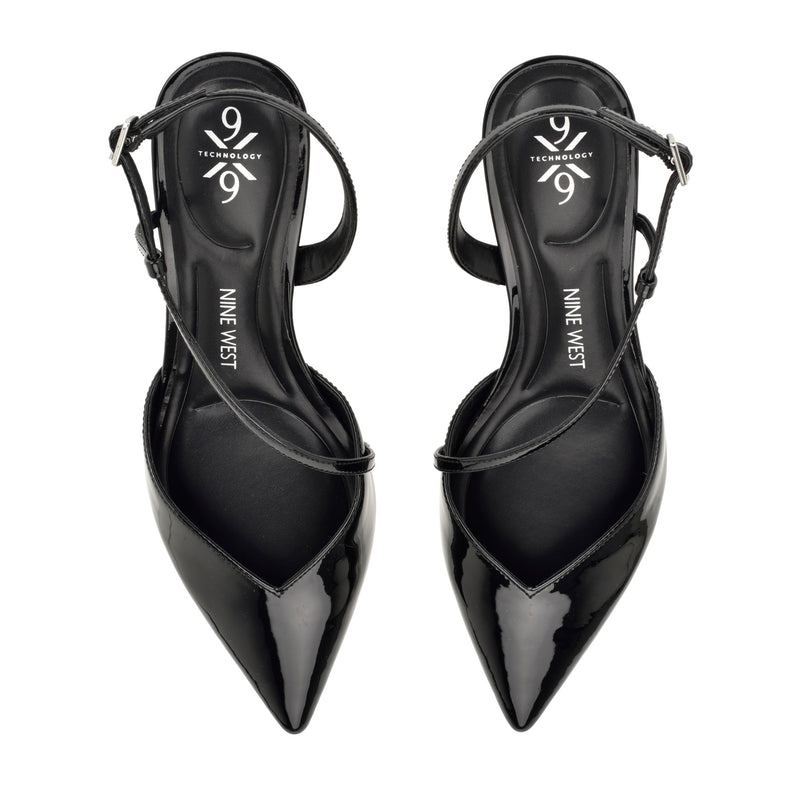 Kamon 9x9 Slingback Pumps