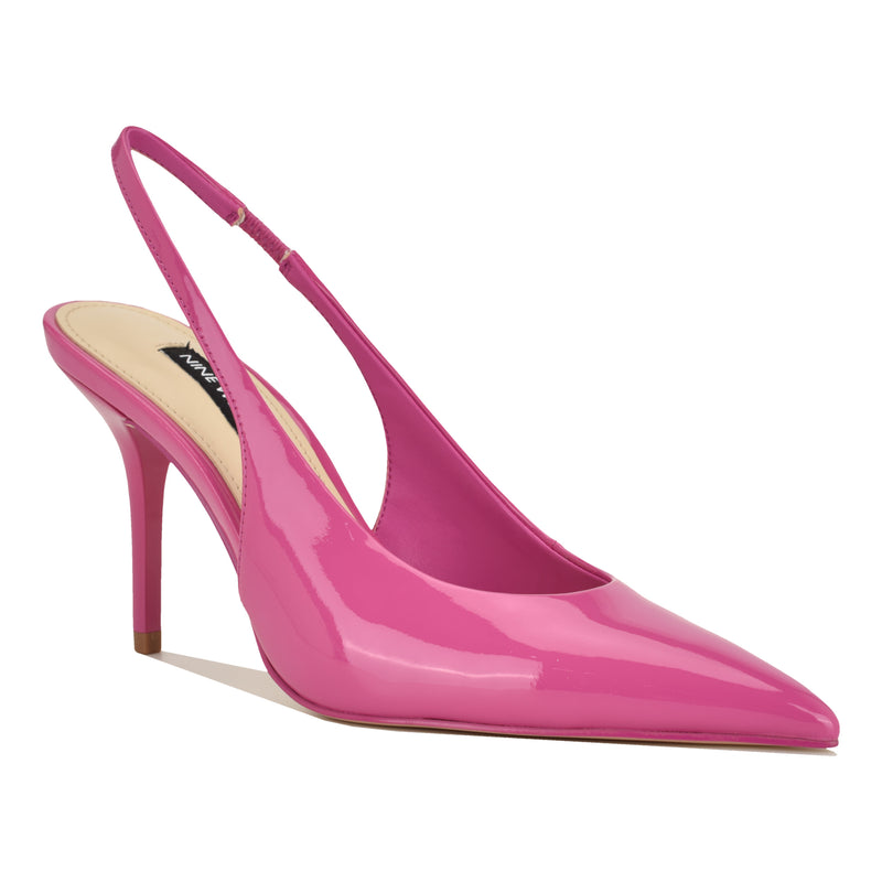 Palomma Leather Slingback Pumps
