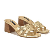 Gritt Block Heel Mule Sandals