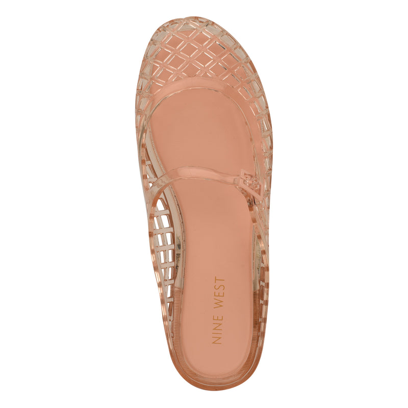 Yunny Jelly Mule Flats
