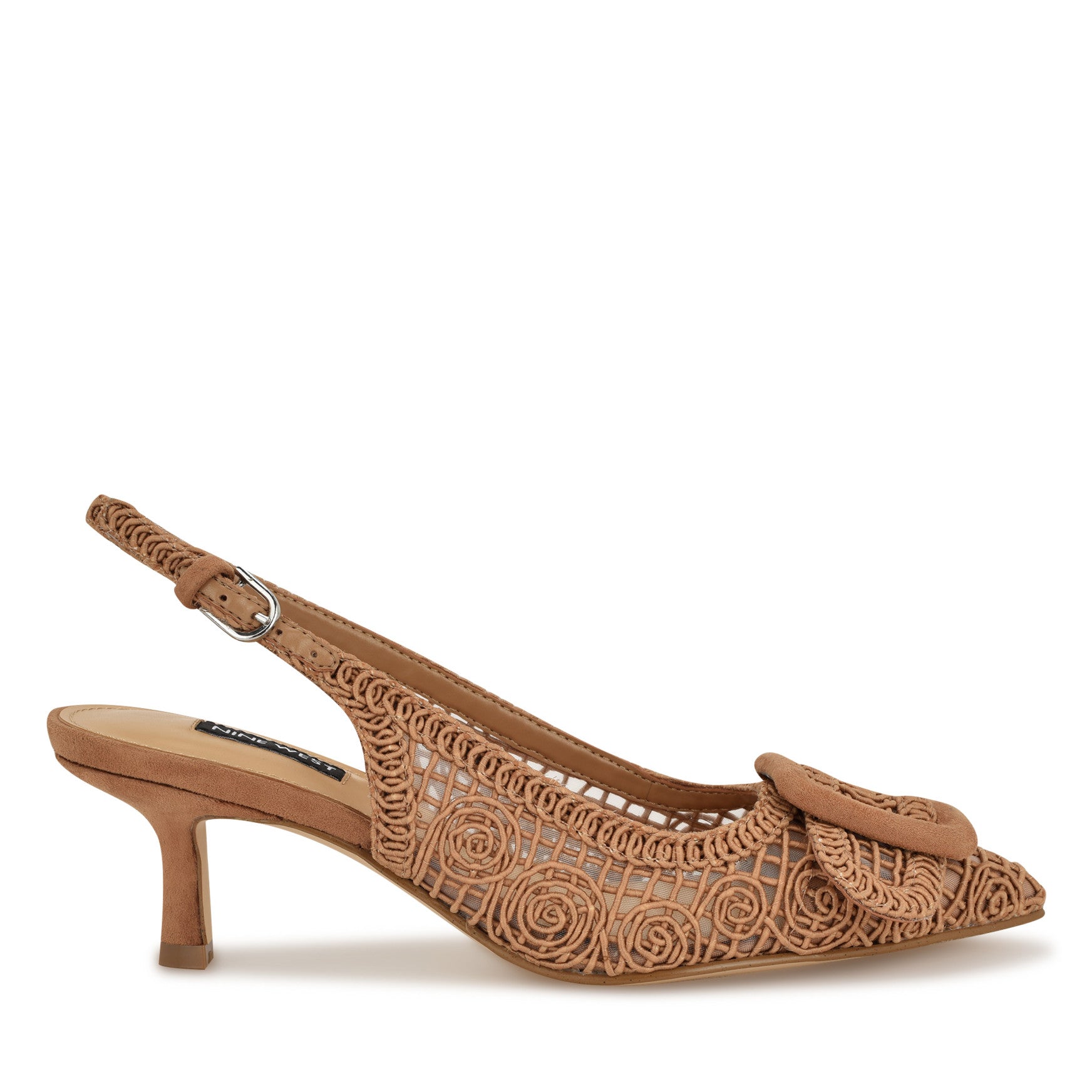 Nolla Woven Slingback Pumps