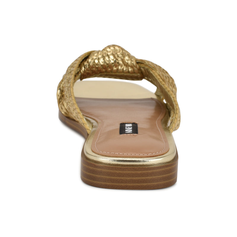 Omansa Flat Slide Sandals