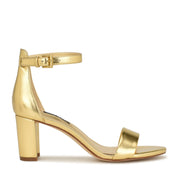 Pruce Ankle Strap Block Heel Sandals