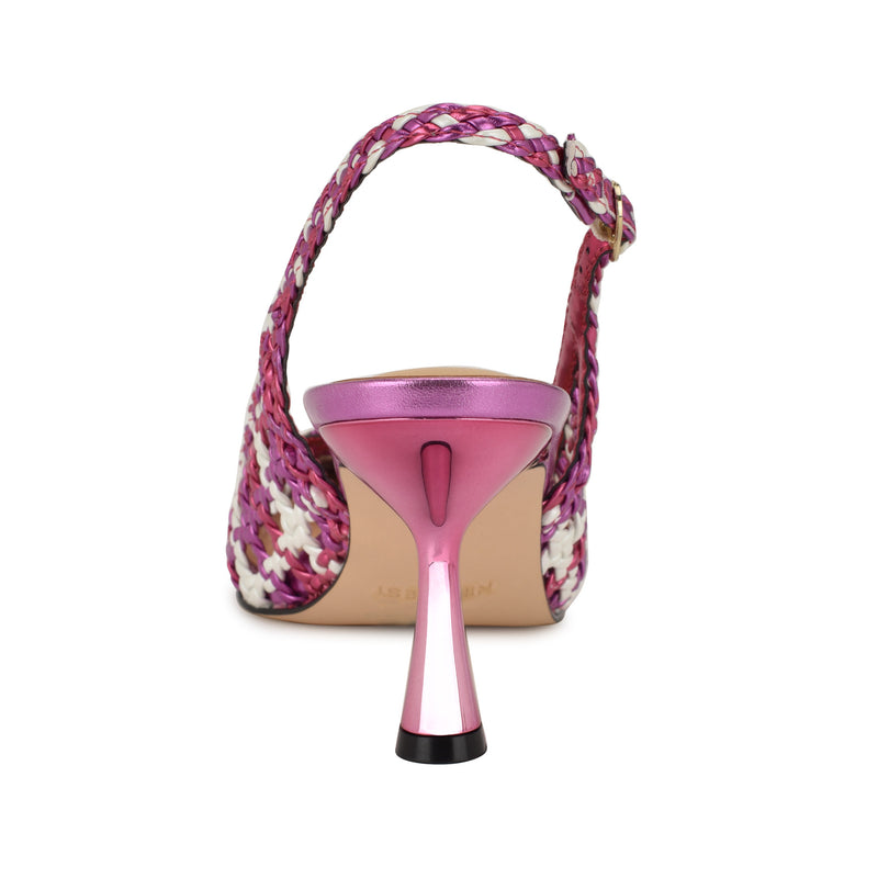 Madalene Woven Slingbacks