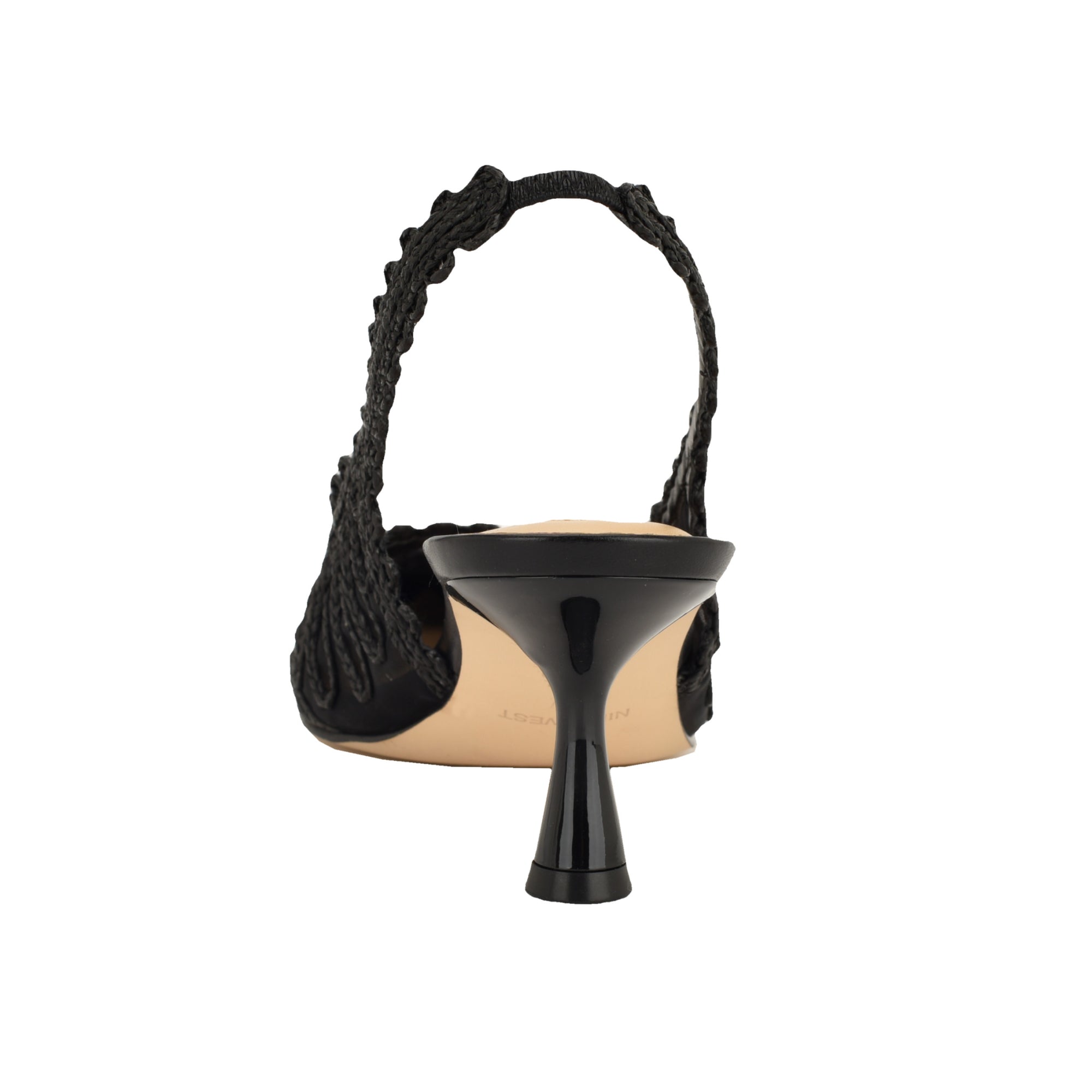 Romaine Woven Slingback Pumps