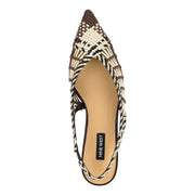 Edela Woven Kitten Heel Slingback Pumps