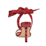 Kelsie Ankle Wrap Heeled Sandals