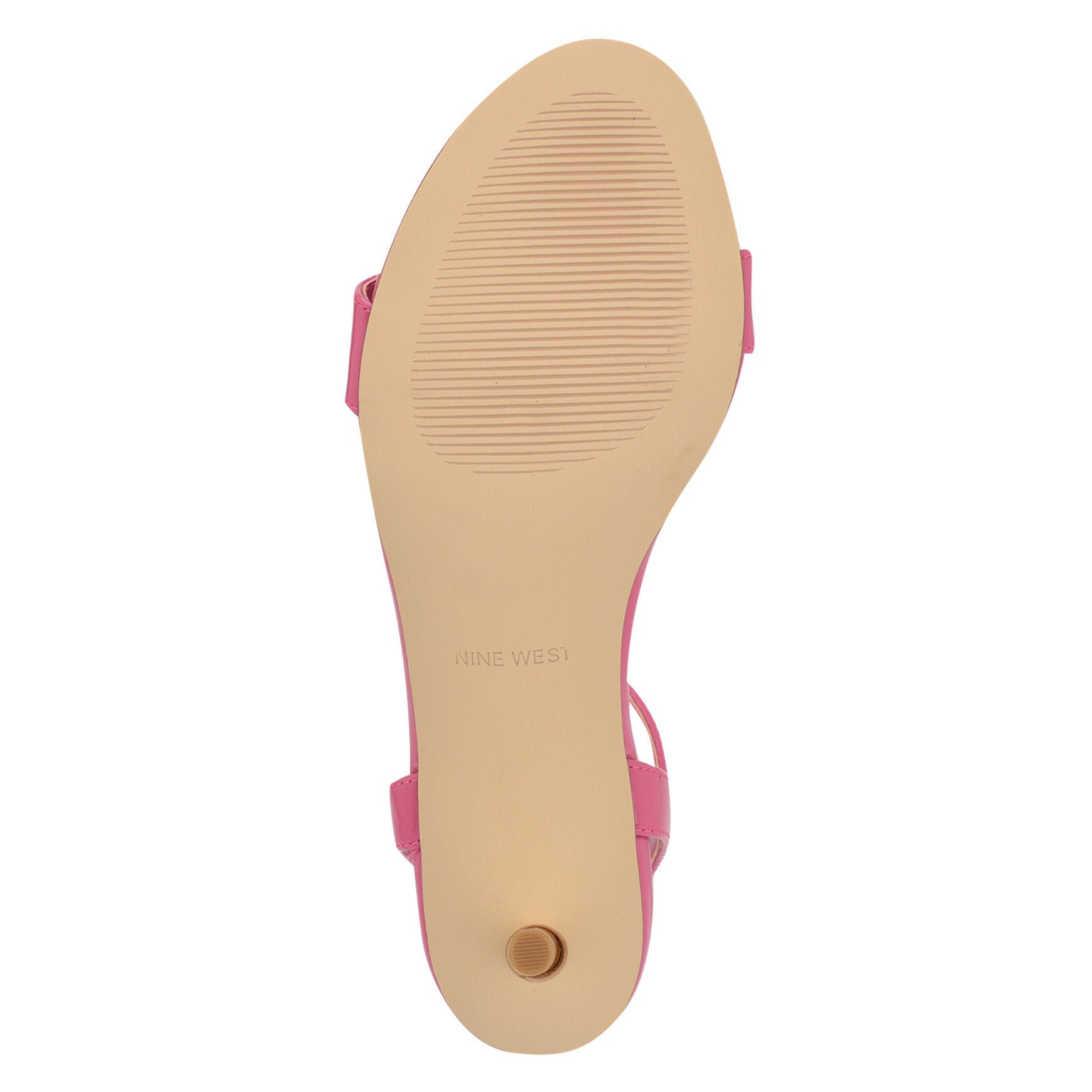 Women's Anny Ankle Strap Heeled Sandals - Pink Patent | Nine West