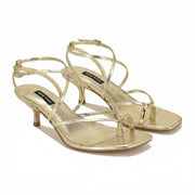 Mays Strappy Kitten Heel Sandals