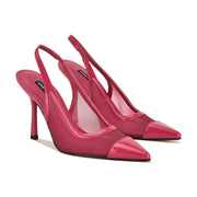 Jermain Mesh Slingback Pumps