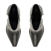 Umberto Leather Foldover Booties