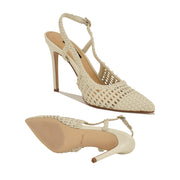 Fresky Woven Slingback Pumps