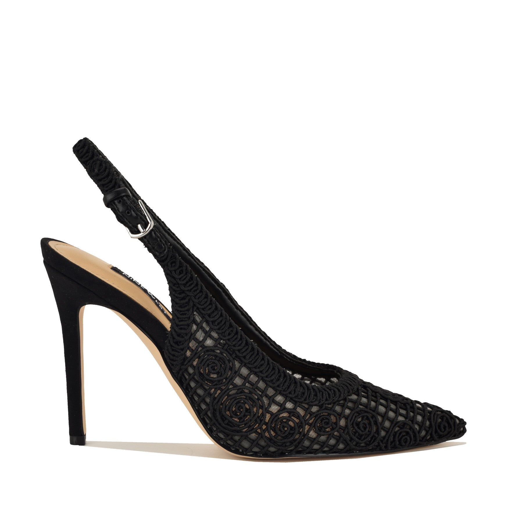 Fantels Woven Slingback Pumps