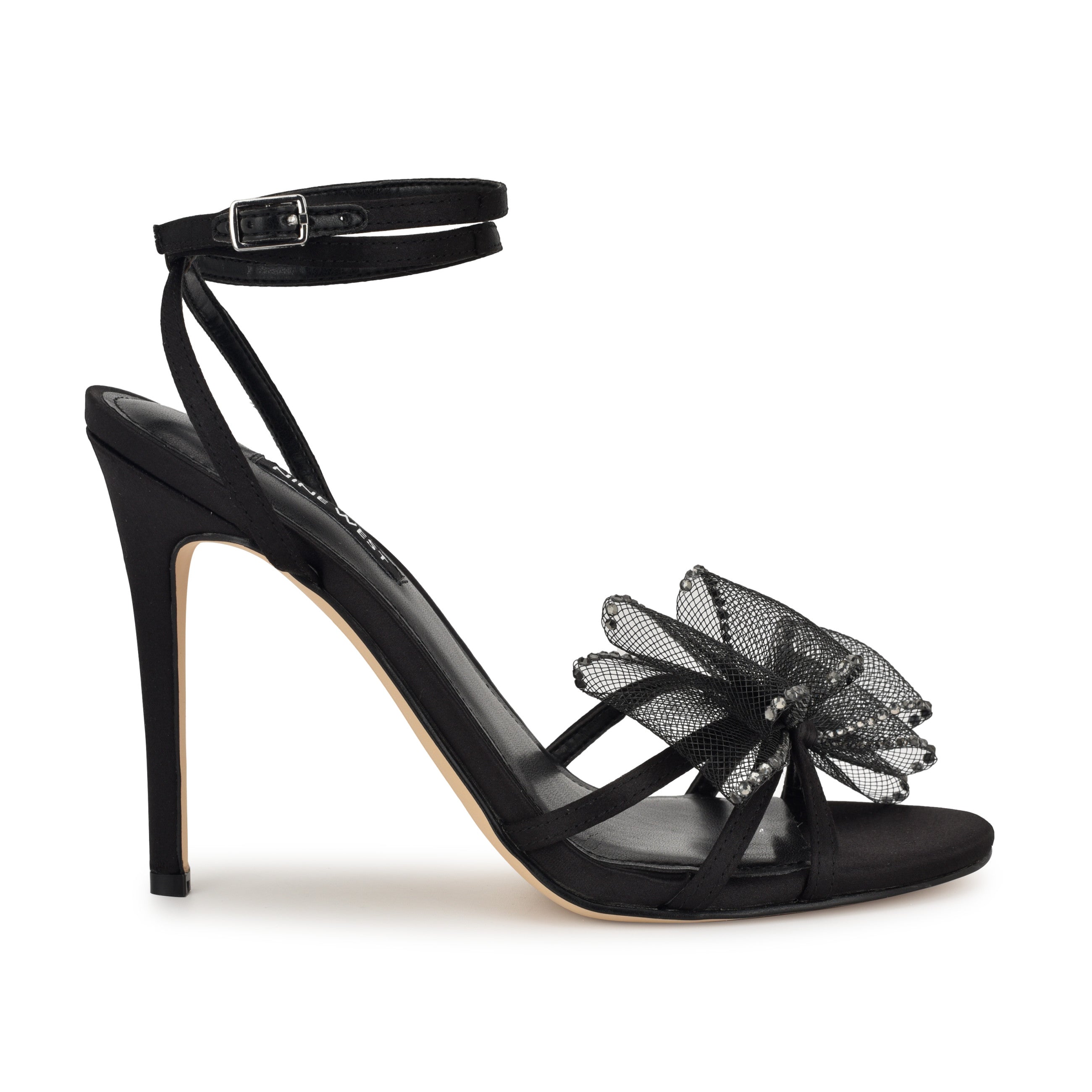 Minky Bow Heeled Sandals