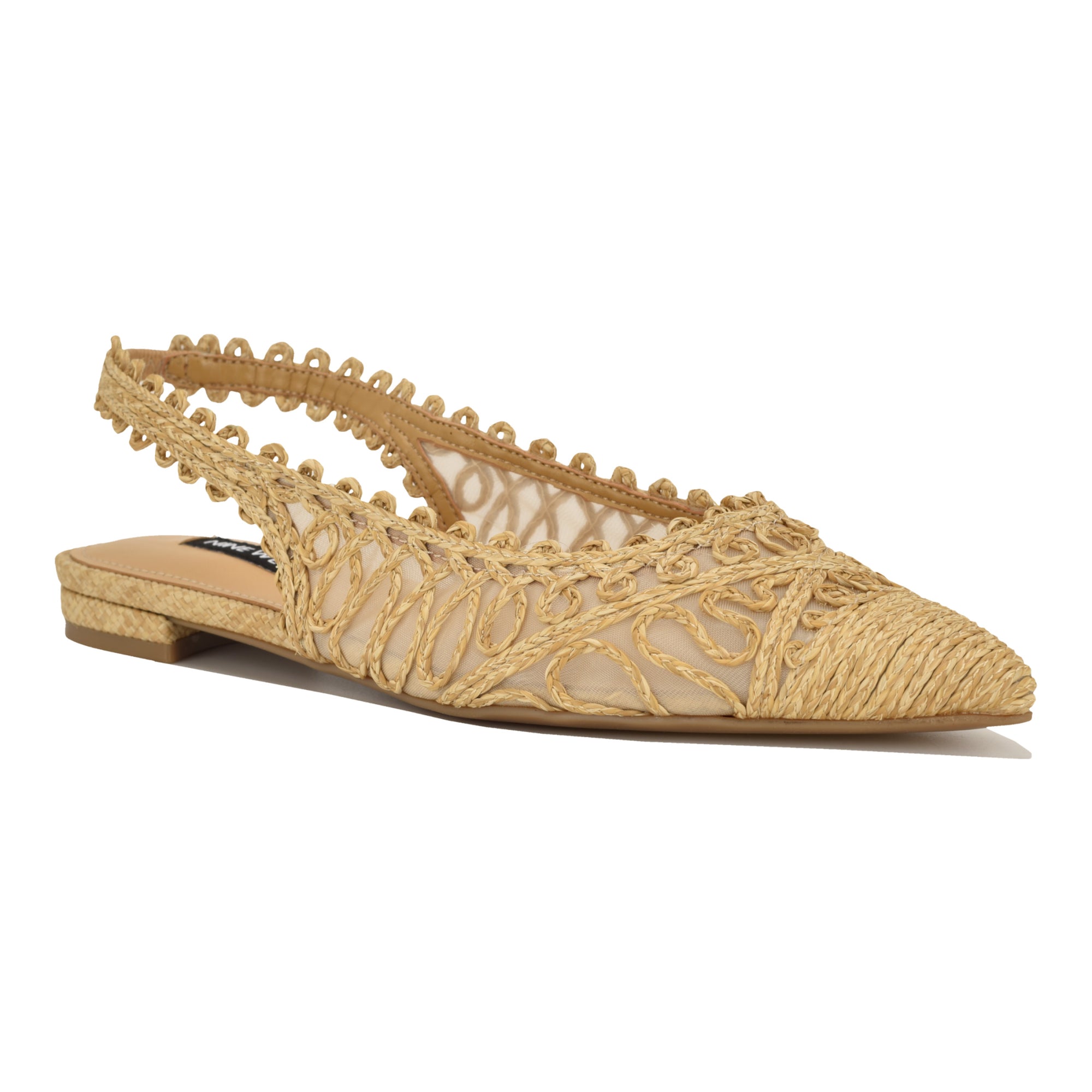 Jovias Woven Slingback Flats