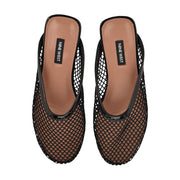 Daniela Flat Mesh Mules