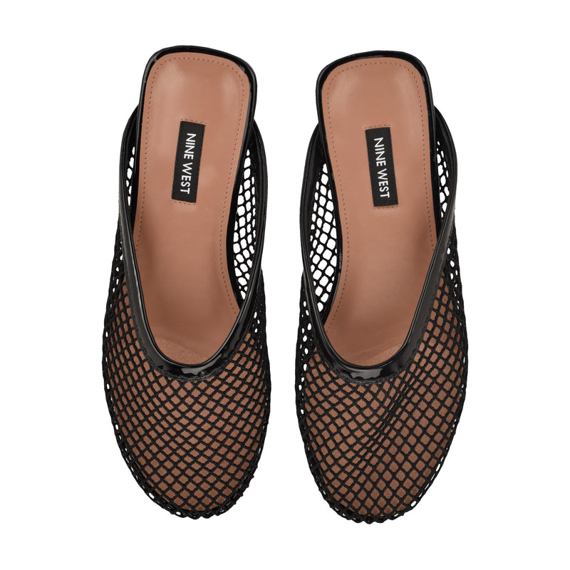 Daniela Flat Mesh Mules